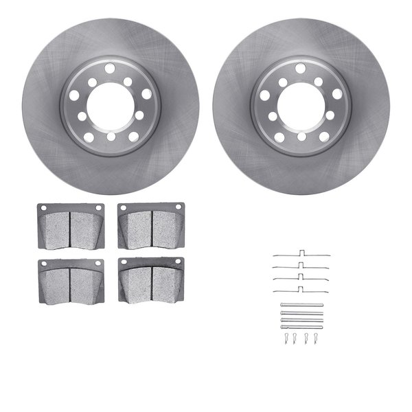 Dynamic Friction Co 6512-63130, Rotors with 5000 Advanced Brake Pads includes Hardware 6512-63130